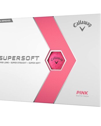 Callaway Golf Supersoft Golf Balls (2023 Version, Pink)
