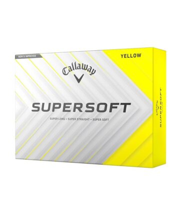 Callaway Golf Supersoft Golf Balls (2025, Yellow)