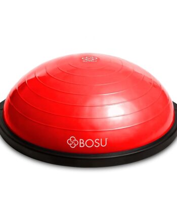 Bosu Pro Balance Board Strength Trainer Ball, Equipment for Home Gym, 26 Inch, Red