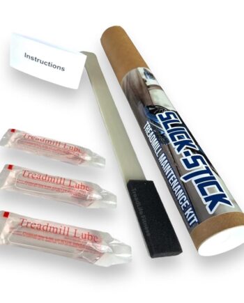 TreadLife Fitness Slick-Stick 3 Treadmill Maintenance Kit | 3X Applications of Treadmill Lubricant for Belt | 100% Silicone Lube | 15" Heavy Duty Applicator | Directions Included