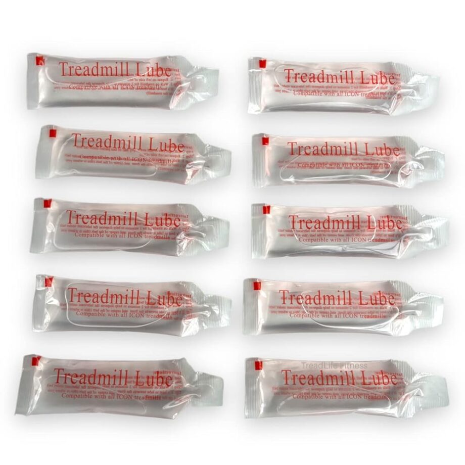 Treadmill Lubricant for Belt - 100% Silicone Treadmill Lube, Easy to Apply, Formulated for All ICON Treadmills - 0.5 oz (10 Pack)