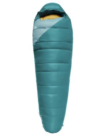 Kelty Cosmic 20 Degree 550 Down Fill Sleeping Bag for 3 Season Camping, Premium Thermal Efficiency, Soft to Touch, Large Footbox, Compression Stuff Sack (Women’s)