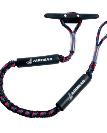 AIRHEAD AHDL-5 Bungee Dock LINE 5', 5-Feet, Black/blue/red