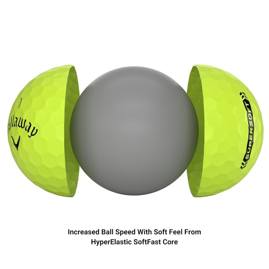 Callaway Golf Supersoft Golf Balls (2023 Version, Green)