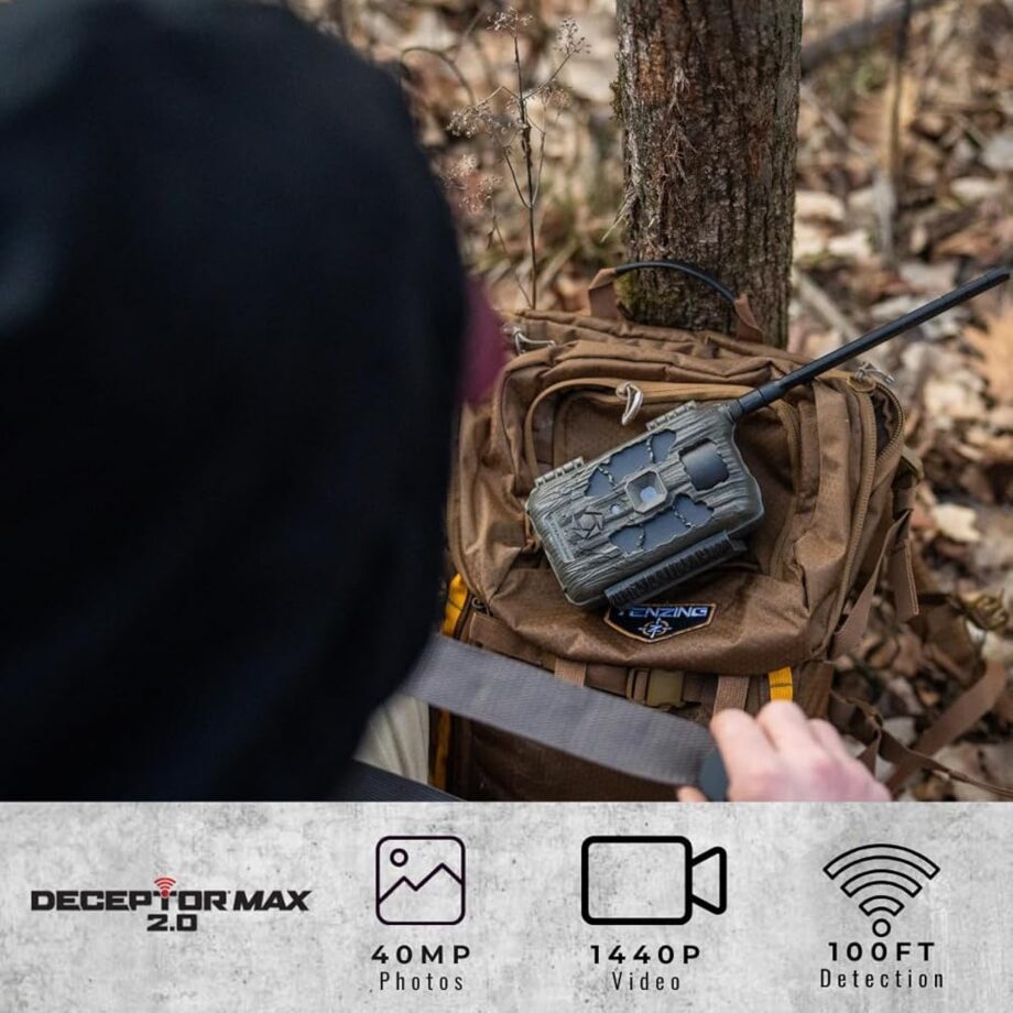Stealth Cam Deceptor Max 2.0 /Dual Core/Cellular Camera/40MP