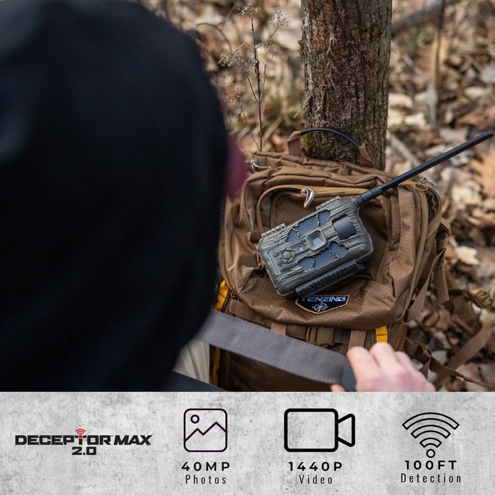 Stealth Cam Deceptor Max 2.0 /Dual Core/Cellular Camera/40MP