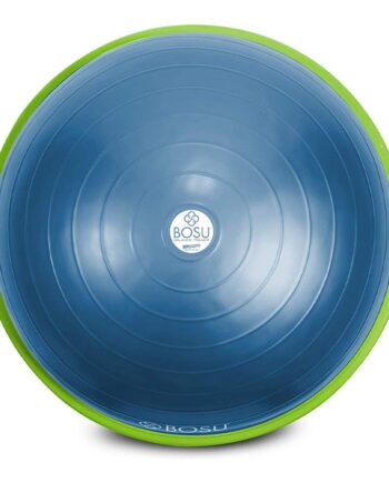 Bosu Home Gym Equipment the Original Balance Trainer Enhance Workout, Strength, Balance, and Flexibility with 26 Inches Diameter, Blue and Green