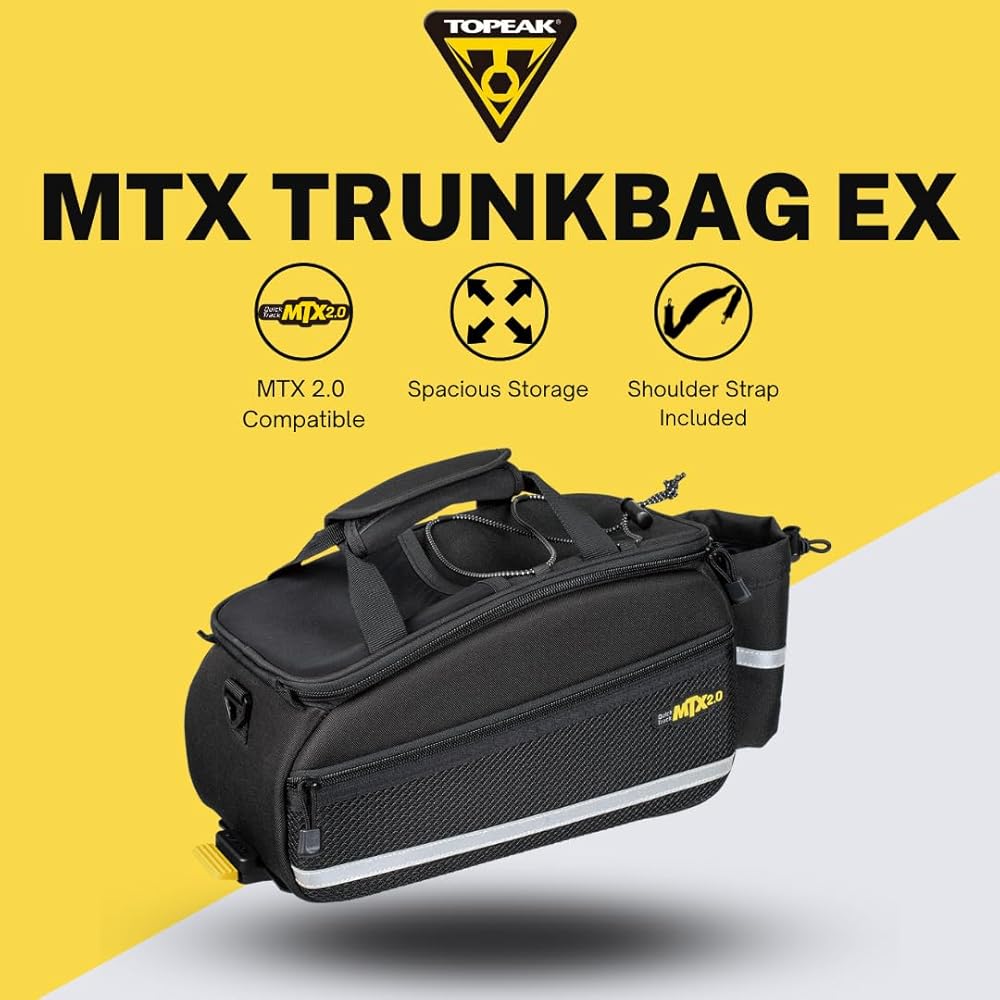 Topeak MTX 2.0 TrunkBag EX with QuickTrack Compatibility