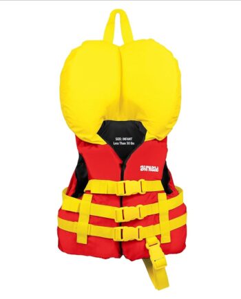 Airhead Infant's General Purpose Life Vest , Red