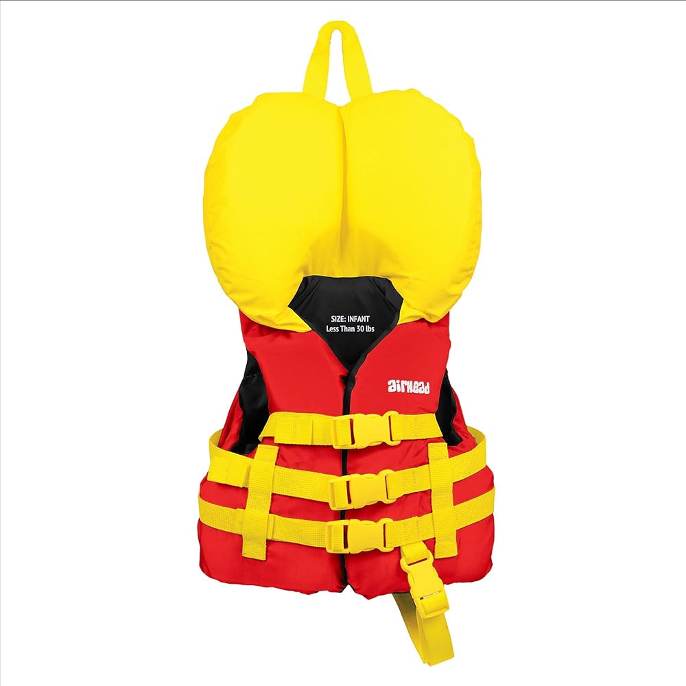Airhead Infant's General Purpose Life Vest , Red
