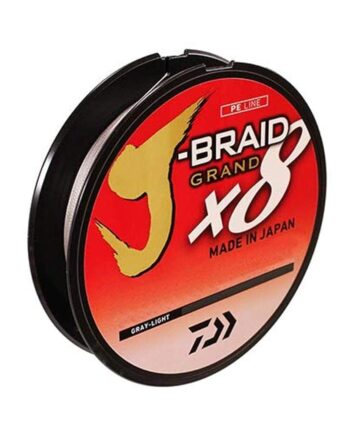 Daiwa J-BRAID GRAND 8X 300YDS FILLER SPOOL GRAY LIGHT