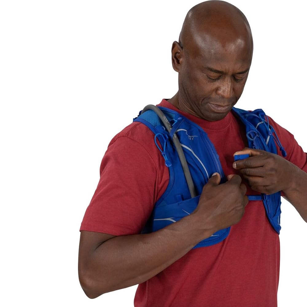 Osprey Duro 1.5L Men's Running Hydration Vest with Hydraulics Reservoir, Blue Sky, Medium