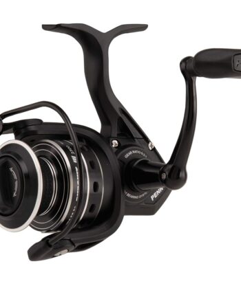 PENN Pursuit III Spinning Fishing Reel, Black/Silver, 2500