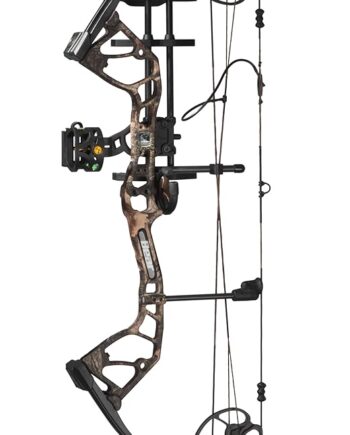Bear Archery Royale Ready to Hunt Compound Bow Package for Adults and Youth, Left Hand, Mossy Oak Break Up Country DNA