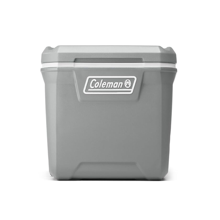 Coleman Classic Series Insulated Portable Rolling Cooler with Wheels, Leak-Resistant Outdoor Hard Cooler Keeps Ice up to 5 Days, 65-Quart