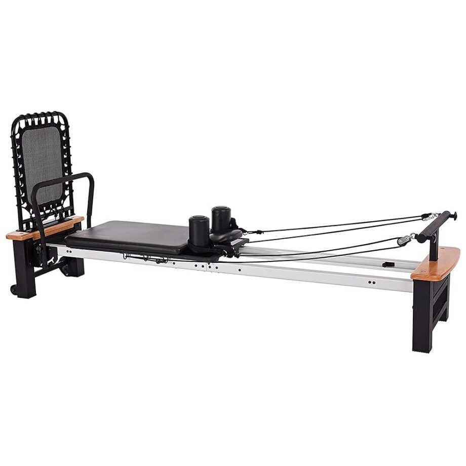 AeroPilates Pro Series Reformer 565 - Pilates Reformer Workout Machine for Home Gym - Up to 300 lbs Weight Capacity