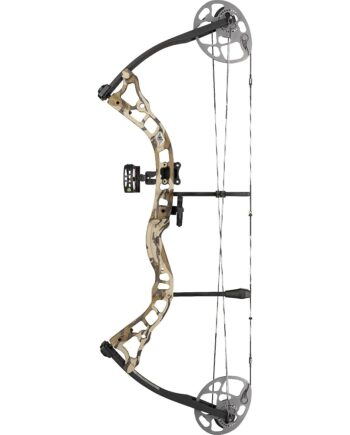 DIAMOND ARCHERY Prism Fully Equipped Adjustable Durable Compound Bow, 5-55 lbs, Mossy Oak Bottomland, Right Hand