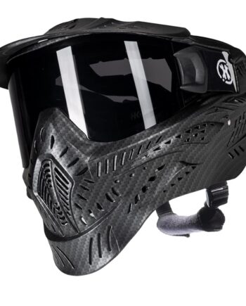 HK Army HSTL Goggle Paintball Airsoft Mask with Anti Fog Thermal Lens (Carbon Fiber/Smoke Lens)