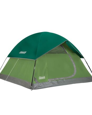Coleman Sundome Camping Tent with Rainfly, 2/3/4/6 Person Tent Sets Up in 10 Mins, Weatherproof Shelter for Camping, Festivals, Backyard, Sleepovers, & More