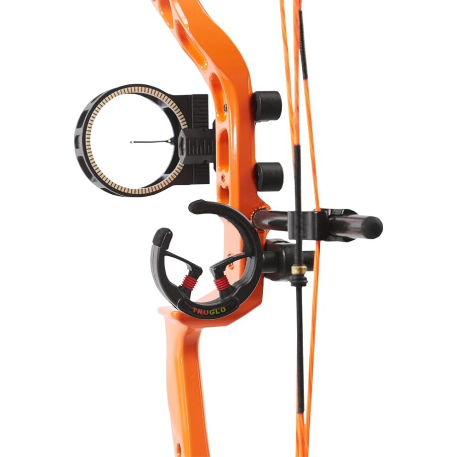 Diamond Archery Atomic Youth Bow - Bright Orange - 29 lbs, Left Hand