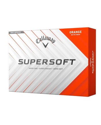 Callaway Golf Supersoft Golf Balls (2025, Orange)