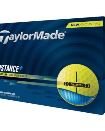 TaylorMade Golf 2025 Distance + Yellow One Dozen