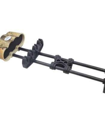 Hunting Crossbow Light Weight Steel Body 4-Arrow Quick Release Quiver - Camo