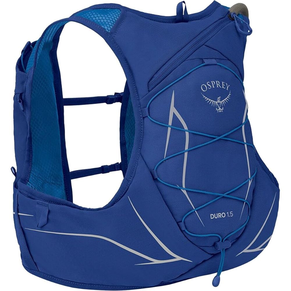 Osprey Duro 1.5L Men's Running Hydration Vest with Hydraulics Reservoir, Blue Sky, Medium