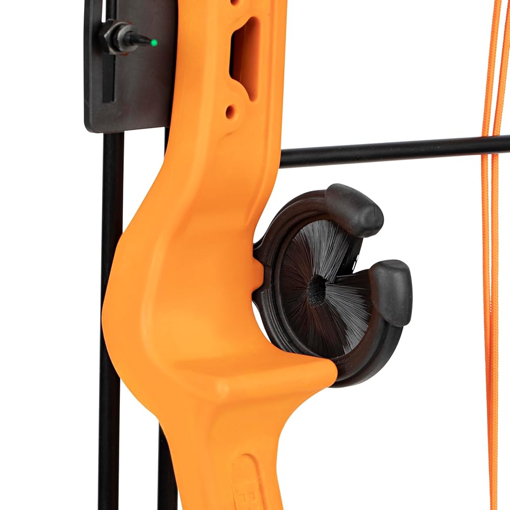 Bear Archery Brave Bow Set for Youth, Right Hand, Orange