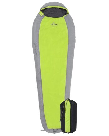 TETON Sports Trailhead, 20 Degree Sleeping Bag; Lightweight, Warm Mummy Sleeping Bag, Camping, Backpacking, Hiking