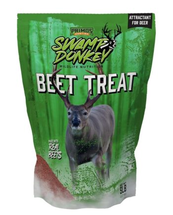 Primos Hunting Swamp Donkey Beet Treat - Premium Deer Food - Real Shredded Sugar Beets for High Sugar Content - Attracts & Nourishes Deer - 5 Pound Bag