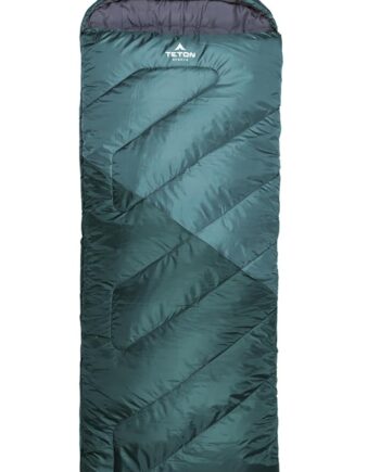 Teton Celsius Regular -25F Degree Sleeping Bag - Cold-Weather Sleeping Bag for Adults and Kids - Camping Made Easy and Warm. Compression Sack Included