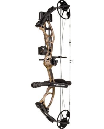 DIAMOND ARCHERY Edge XT Adjustable Accurate Stable Fully Accessorized Versatile Compound Hunting Bow, Bottomland, Right Hand