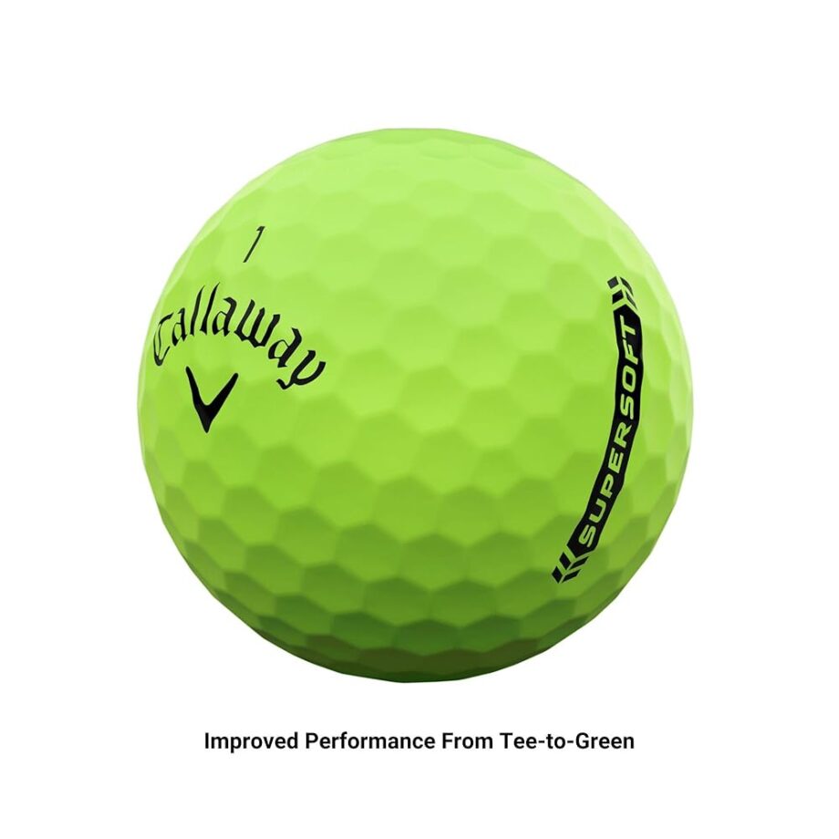Callaway Golf Supersoft Golf Balls (2023 Version, Green)