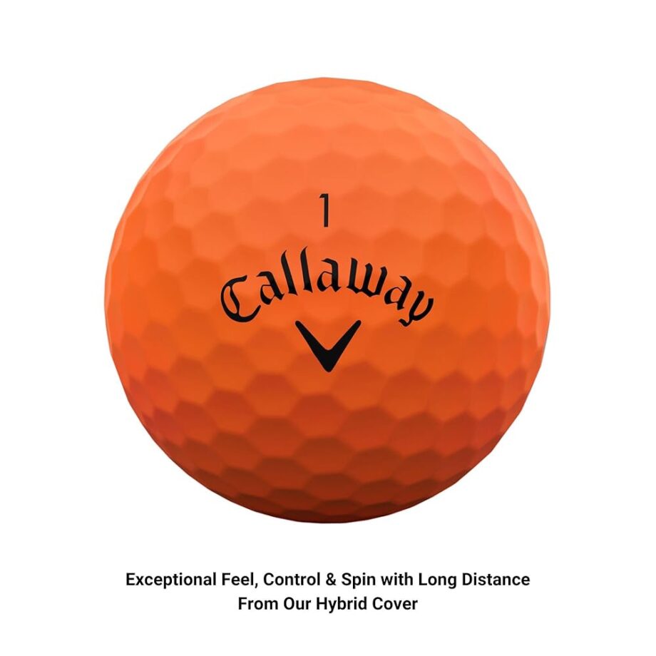 Callaway Golf Supersoft Golf Balls (2023 Version, Orange)