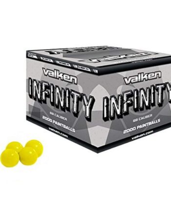 Valken Infinity Paintballs - 68cal - 2,000ct - Yellow-Yellow Fill