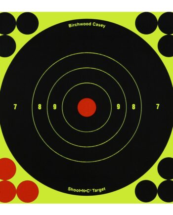 Birchwood Casey SHOOT-N-C 6-Inch Round Target (60 Sheet Pack)