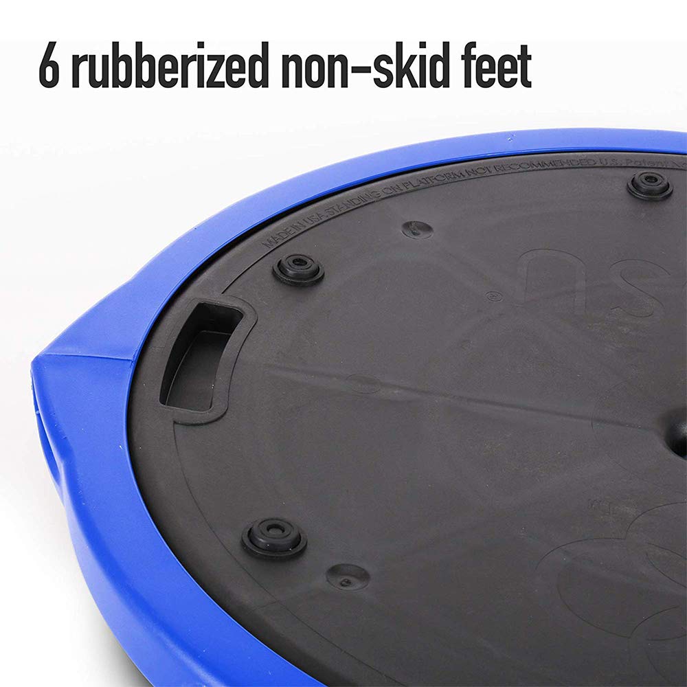 Bosu 72-10850 Home Gym Equipment The Original Balance Trainer 65 cm Diameter, Red and Blue