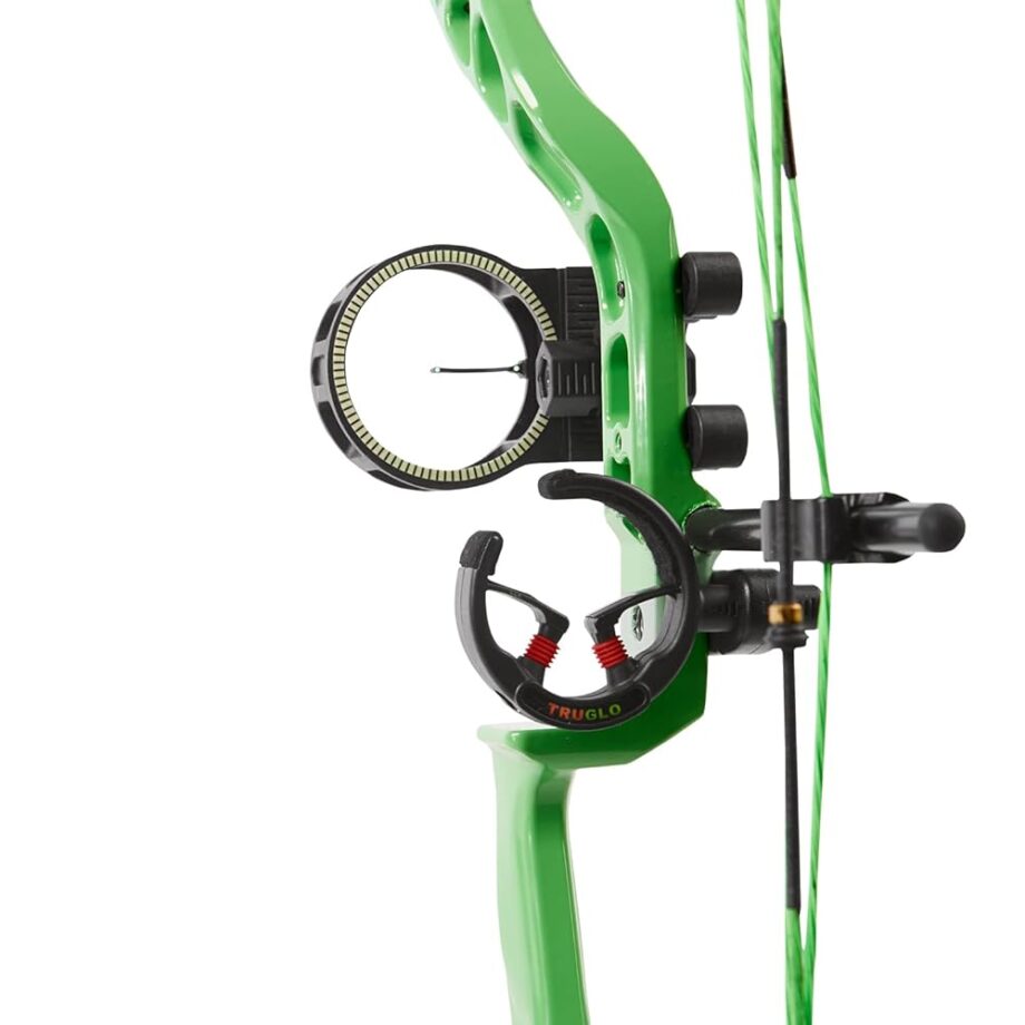 Diamond Archery Atomic Youth Bow - Neon Green - 29 lbs, Left Hand