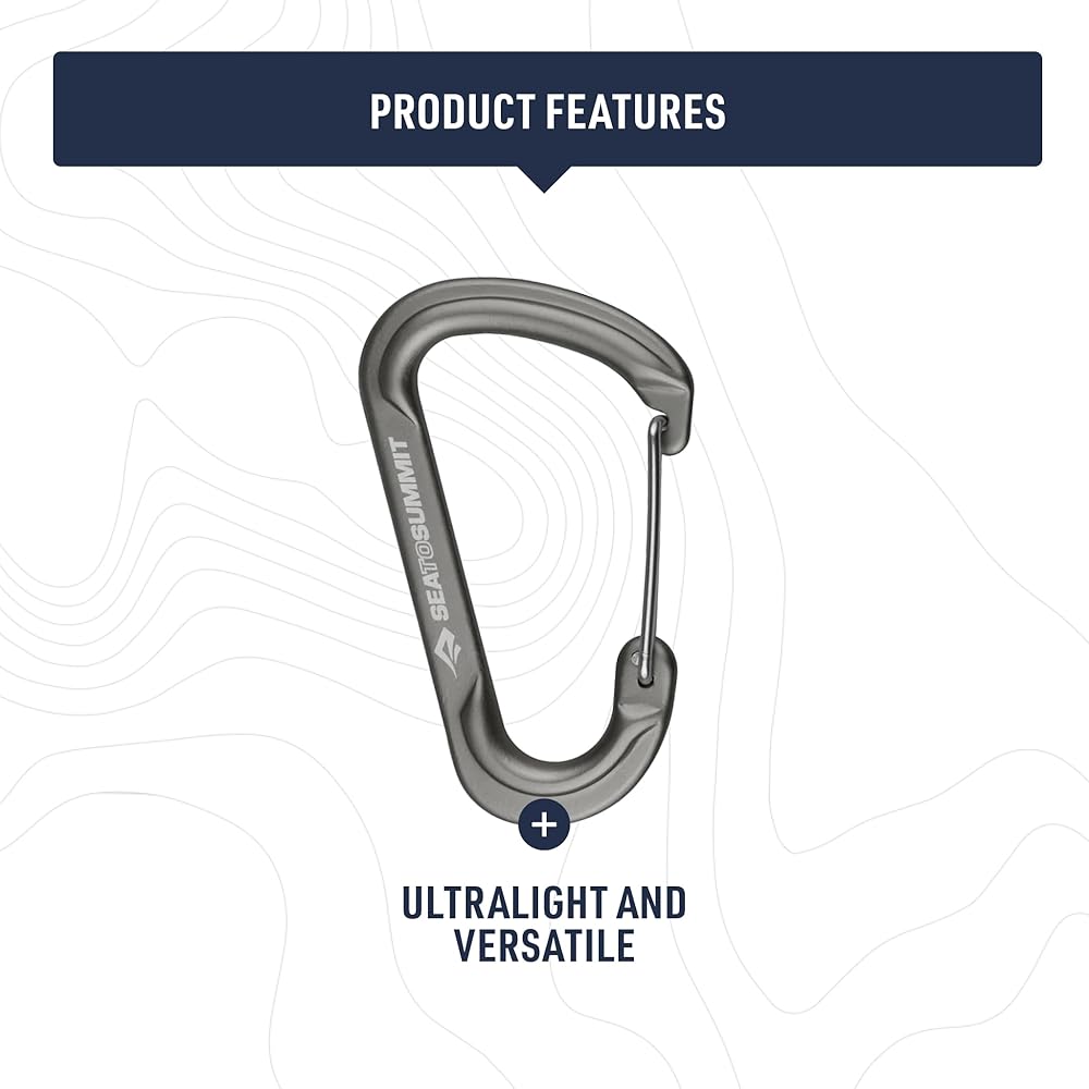 Sea to Summit Large Accessory Carabiner 4-Pack