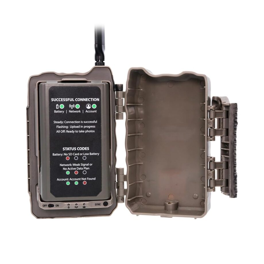 Stealth Cam Deceptor MAX Dual Sim 40MP Photo & 1440P QHD Video No-Glo LED Hunting Cellular Trail Camera, Available on AT&T & Verizon