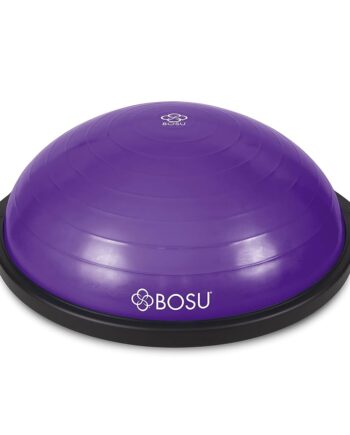 Bosu 72-10850 Home Gym Equipment The Original Balance Trainer 65 cm Diameter, Black and Purple