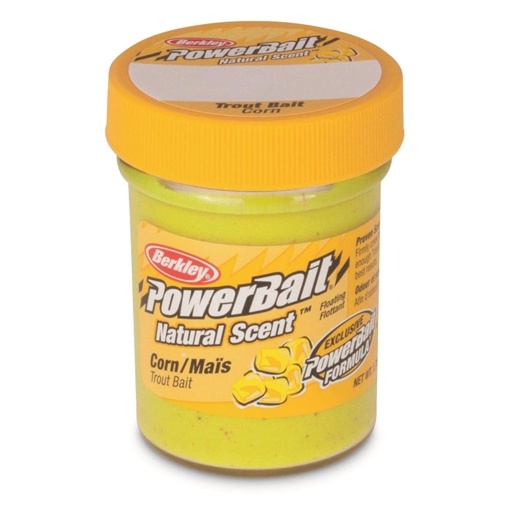 Ugly Stik Dock Runner Fishing Rod and Reel Combo and Berkley PowerBait Natural Scent Trout Bait