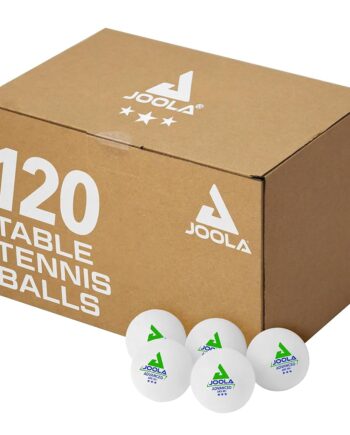 JOOLA Training 3 Star Table Tennis Balls 12, 60, or 120 Pack - 40+mm Regulation Bulk Ping Pong Balls for Competition and Recreational Play - Fun as a Cat Toy - Indoor and Outdoor Compatible
