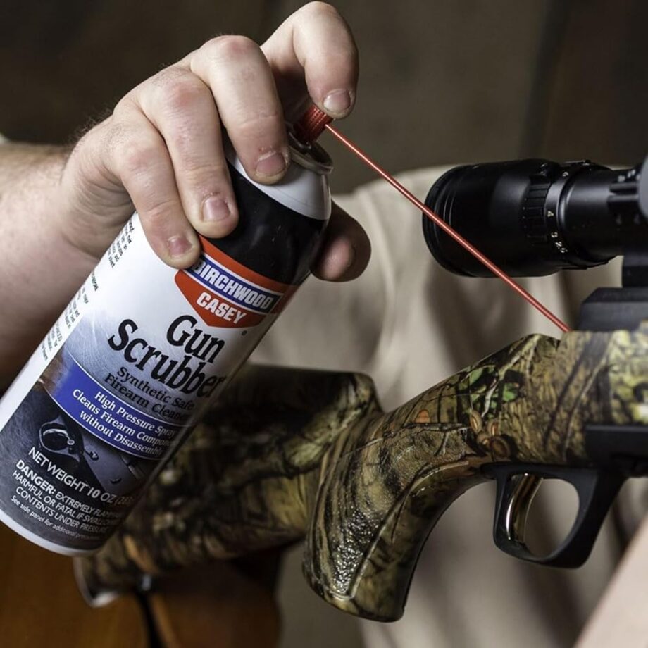 Birchwood Casey unisex adult 10oz Birchwood Casey Gun Scrubber Single Purpose Gun Cleaner Aerosol Spray 10 Oz, Multicolor, 10-Ounce US