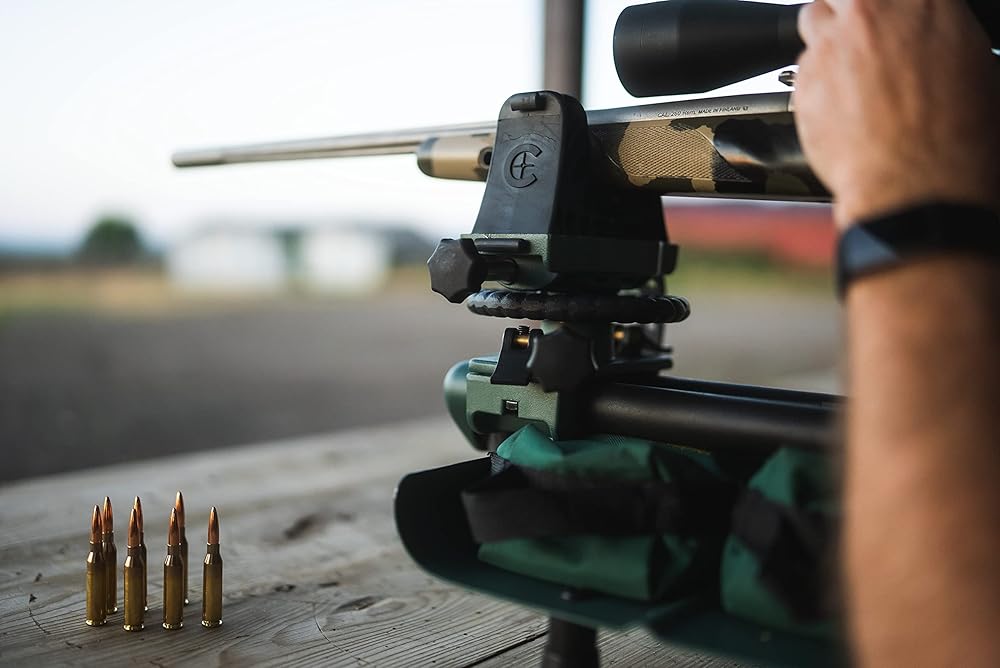 Caldwell Lead Sled DFT 2 Rifle Shooting Rest with Adjustable Ambidextrous Frame for Recoil Reduction, Sight In, Range and Stability