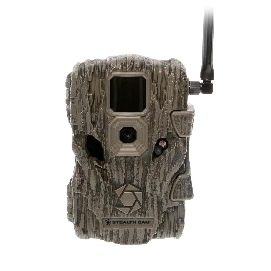 Stealth Cam Fusion Global 26MP Photo & 720P Video 0.8 Sec Trigger Speed Wireless Remote Hunting Cellular Trail Camera, 32GB SD Card Supported