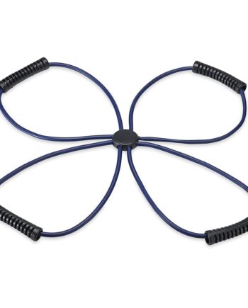 Gaiam Pilates Coreplus Reformer Resistance Band Kit - Home Fitness Equipment for Total Body Workout - Helps to Target Muscles, Tone, and Build Resistance - Comfort Grips (Includes Digital Workout)