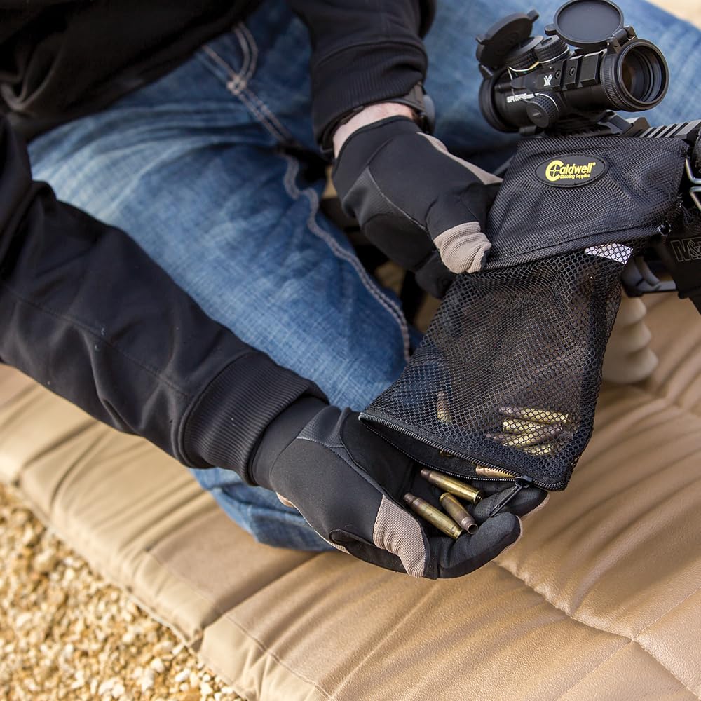 Caldwell Brass Catcher with Heat Resistant Mesh for Convenient Firearm Mountable Brass Collection