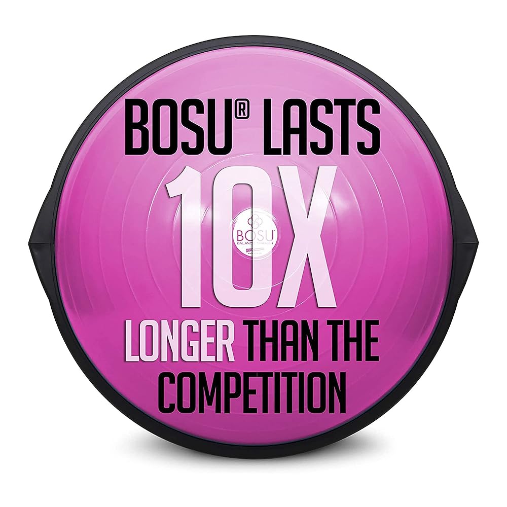 Bosu Balance Trainer, 65cm - Pink